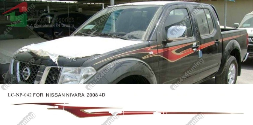STICKERE AUTO NISSAN NAVARA D40 2006-2014 [042]