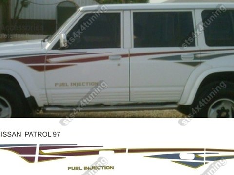 STICKERE AUTO NISSAN PATROL Y60 1987-1997 [1997 DESIGN]