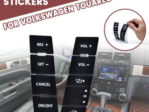 Stickere restaurare comenzi volan Volkswagen Touareg 7 L