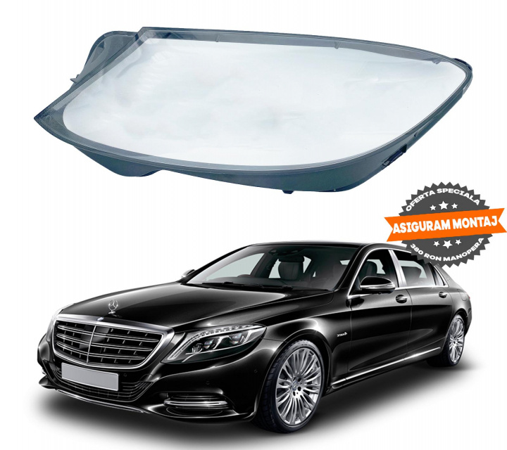 Sticla Far Stanga Mercedes-Benz S-Class W222 2013 