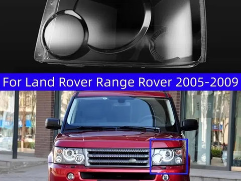 Sticla geam far stanga Range Rover Sport 2005-2009