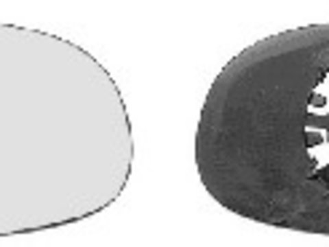 Sticla oglinda 1867838 VAN WEZEL pentru Vw Sharan Ford Galaxy Seat Alhambra