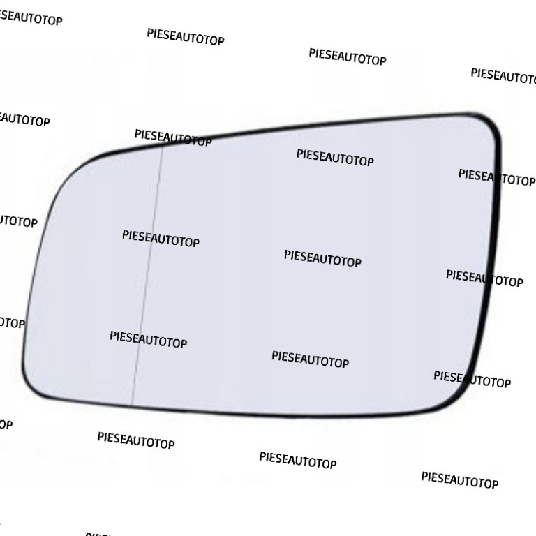Sticla oglinda incalzita stanga Opel Astra G 1998-