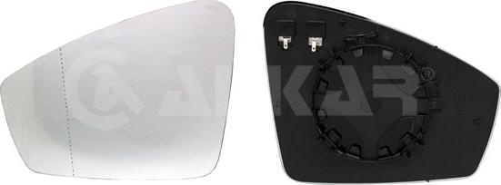 Sticla oglinda, oglinda retrovizoare exterioara VW TOUAREG (CR7), Crossover, 11.2017 - Alkar 6471192