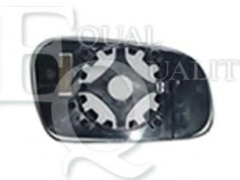 Sticla oglinda, oglinda retrovizoare exterioara VW FOX (5Z1, 5Z3) - EQUAL QUALITY RS02401