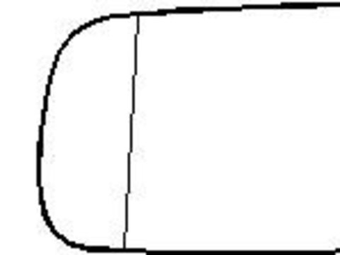 Sticla oglinda, oglinda retrovizoare exterioara VW POLO (6N1), VW POLO limuzina (6KV2), VW POLO Variant (6KV5) - TOPRAN 109 499