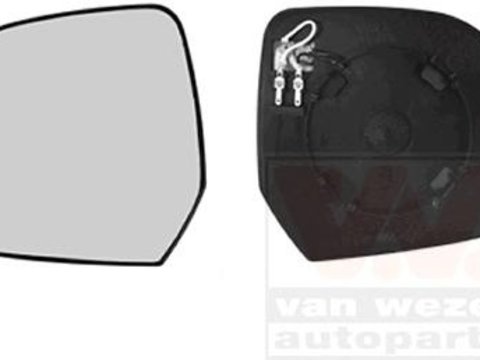 Sticla oglinda, oglinda retrovizoare exterioara DACIA DUSTER - VAN WEZEL 1555837