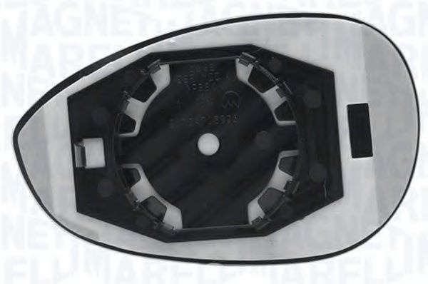 Sticla oglinda, oglinda retrovizoare exterioara FIAT 500 C (312) (2009 - 2016) MAGNETI MARELLI 350319521140 piesa NOUA