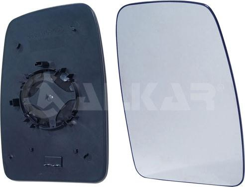 Sticla oglinda, oglinda retrovizoare exterioara OPEL MOVANO B (X62), Autobuz, 12.2010 - Alkar 6402755