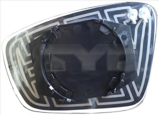 Sticla oglinda, oglinda retrovizoare exterioara SEAT TOLEDO IV (KG3) (2012 - 2016) TYC 332-0058-1 piesa NOUA