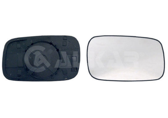Sticla oglinda, oglinda retrovizoare exterioara dreapta (6402154 AKA) SEAT,VW