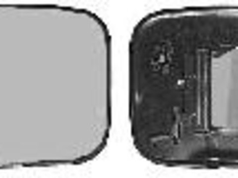 Sticla oglinda, oglinda retrovizoare exterioara FORD FOCUS (DAW, DBW), FORD FOCUS Clipper (DNW), FORD FOCUS limuzina (DFW) - VAN WEZEL 1858831