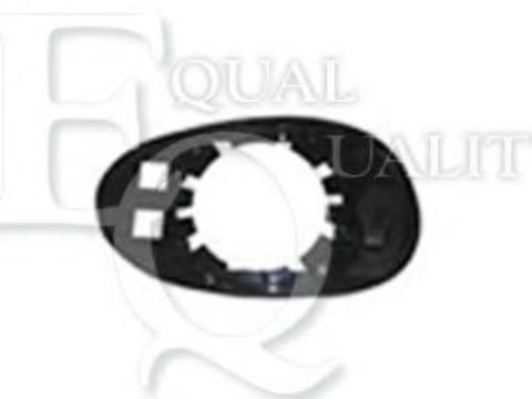 Sticla oglinda, oglinda retrovizoare exterioara SMART CITY-COUPE (450), SMART ROADSTER (452) - EQUAL QUALITY RS02364