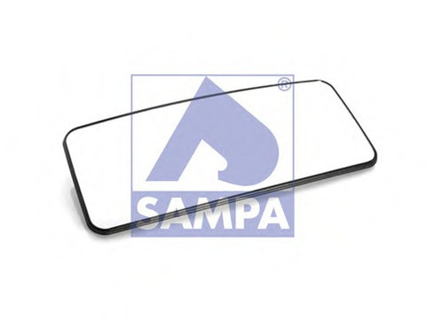 Sticla oglinda retrovizoare exterioara 022 127 SAMPA pentru Skoda Favorit Vw Caravelle Vw Transporter Vw Vanagon Vw Cc Vw Passat Vw Derby Vw Flight Vw Polo Man Tgx Man Tgs Man Tga