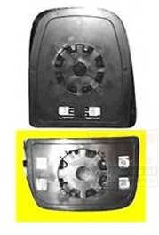 Sticla oglinda retrovizoare exterioara # dreapta Iveco Daily 2006 2007 2008 2009 2010 2011 # 2815836 # VAN WEZEL
