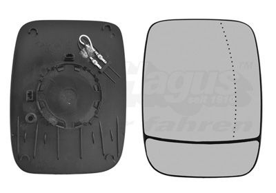 Sticla oglinda retrovizoare exterioara # dreapta Right Opel Vivaro 2014 2015 2016 2017 2018 2019 2020 2021 2022 2023 2024 2025 # 3891838 # VAN WEZEL