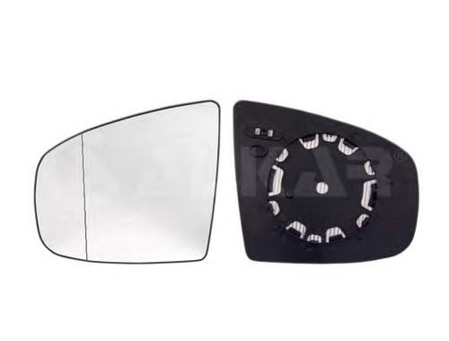 Sticla oglinda retrovizoare exterioara stanga, asferic BMW X6 (E71, E72) - Cod intern: M20355889 - LIVRARE DIN STOC in 24 ore!!!