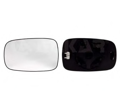 Sticla oglinda retrovizoare exterioara # stanga dreapta Renault Clio 2005 2006 2007 2008 2009 2010 # 6473228 # ALKAR
