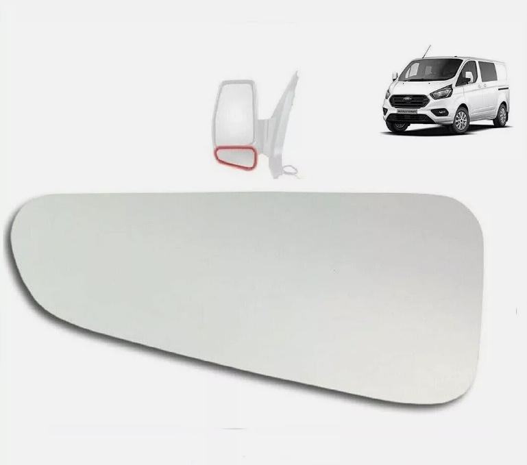 Sticla oglinda stanga Ford Transit Custom anul de productie 2012-2023 partea superioara
