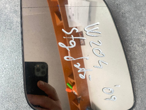 Sticla oglinda stanga Mercedes W204 cu incalzire