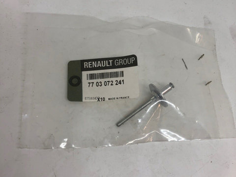 Stift pentru perete separator, Renault Trafic II, EL0J, Original 7703072241