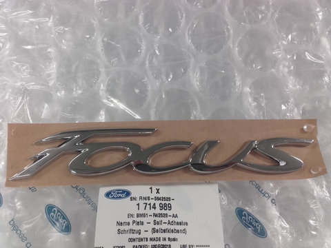 Stoc monograme scris focus pe haion originale ford focus 3 dupa 2010- pret pe buc