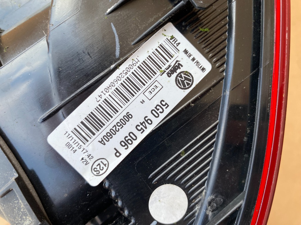 Stop dreapta aripa VW Golf 7 2016 hatchb