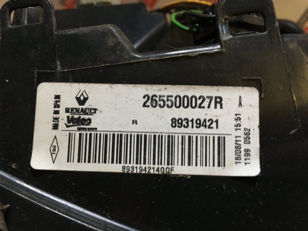 Stop dreapta haion Renault Megane 3 comb