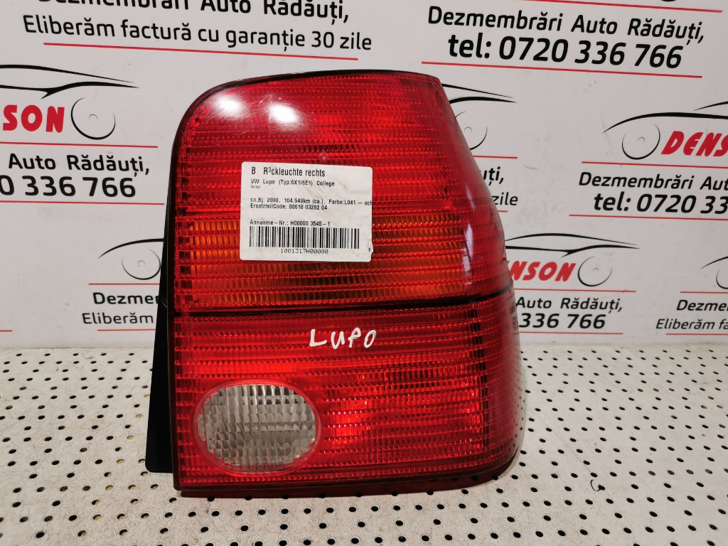 Stop Dreapta VW LUPO 1998-2005 Cod : 6H0945258