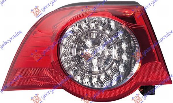 STOP EXTERIOR CU LED HELLA - VW EOS 06-11 VW EOS 06-11 092005822 092005822 1Q0945095H