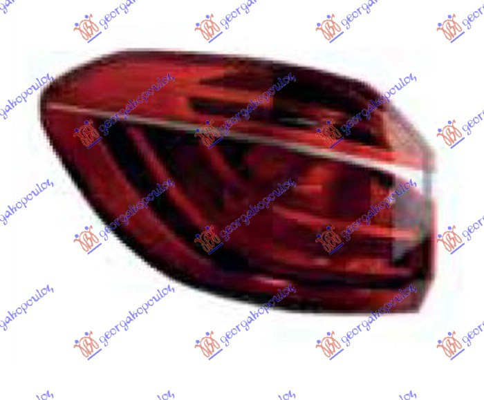 STOP EXTERIOR Stanga. LED (F46) (O), BMW, BMW SERIES 2 (F45/F46) ACTIVE/GRAN TOURER 14-17, 157105837