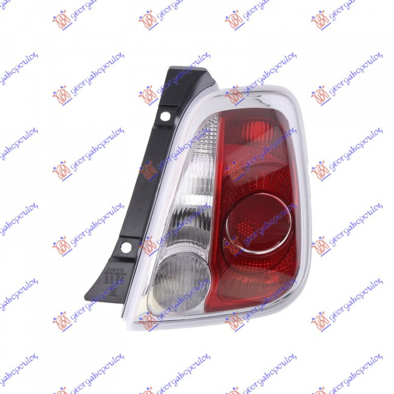 STOP - FIAT 500 07-15, FIAT, FIAT 500 07-15, 020205811