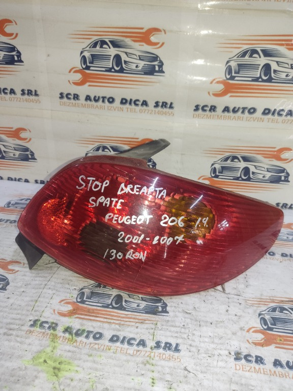 Stop frana dreapta spate peugeot 206 1.4 hdi 2001 - 2007 hatchback
