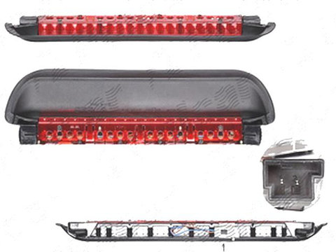 Stop frana suplimentar Bmw Seria 3 (E90/E91), 11.2004-06.2012, SEDAN, TYC, Spate, LED, omologare: ECE/SAE,