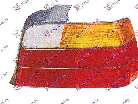 Stop Lampa Spate - Bmw Series 3 (E36) Coupe/Cabrio 1990 , 63211387658