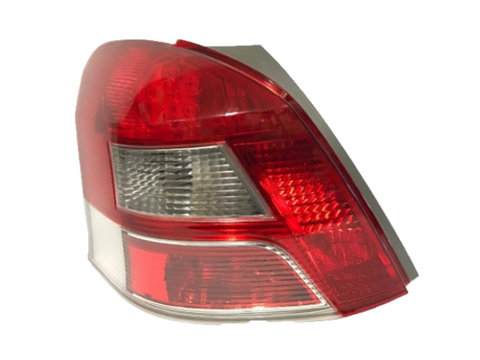 Stop, lampa spate TOYOTA YARIS (XP90) Hatchback, 12.2009-03.2011, DEPO, partea stanga, cu lampa ceata spate, LED+PY21W+W5W, lucas alb, fara soclu bec,