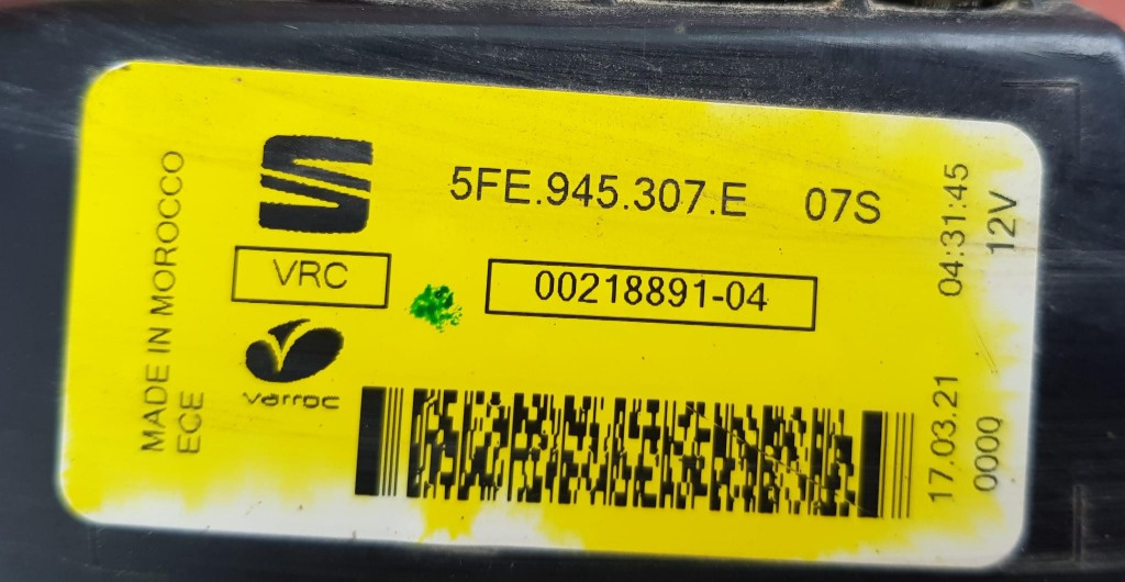 Stop led de pe haion Seat Leon Cupra Sea