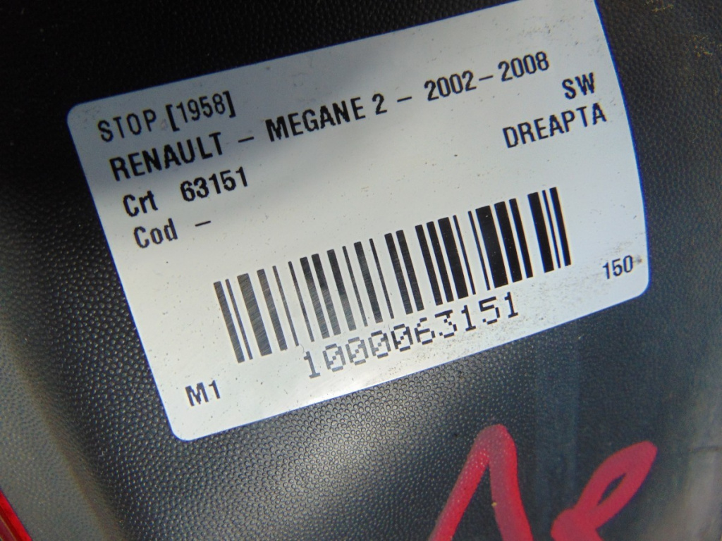 STOP RENAULT - MEGANE 2 - 2002-2008