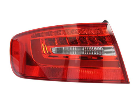 Stop spate lampa Audi A4/S4 (B8), 11.2011-12.2015 Model AVANT, partea Stanga, parte exteRioara, cu suport becuri, tip bec LED+W16W, MAGNETI MARELLI