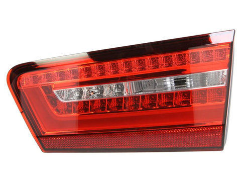 Stop spate lampa Audi A6 (C7), 01.2011-06.2014 Model RS, partea Dreapta, parte interior, LED+W16W, cu becuri, ULO