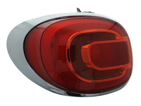 Stop spate lampa Fiat 500L (330), 01.2013-, partea Stanga, fara suport becuri, tip bec LED+P21/5W+P21W, Depo