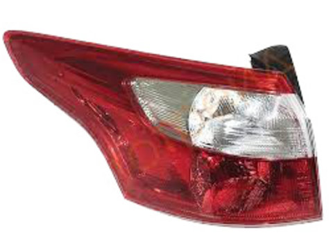 Stop spate lampa Ford Focus Iii, 12.10-11.14 Combi, spate,omologare ECE, fara suport bec, exterior, 1719712, 1748688, 1785514, 1806043, BM51-13405-GG, BM51-13405-SE, Stanga