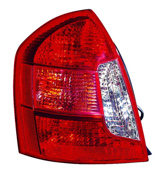 Stop spate lampa Hyundai Accent (Mc), 09.2006-01.2010 4 Usi, spate, fara omologare , fara suport bec, 92401-0M000, 92401-1E020, 92401-1E030, 92401-1E088, L924011E088, Stanga