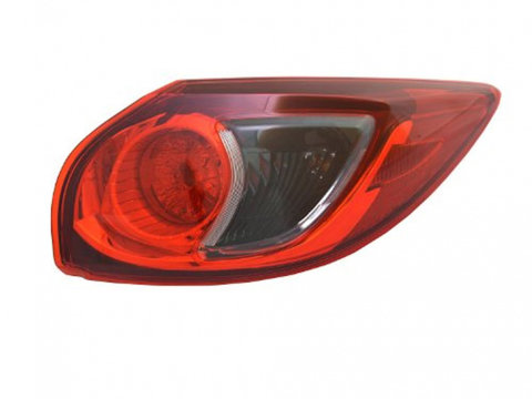 Stop spate lampa Mazda CX-5, 03.2012-, partea Dreapta, partea exteRioara, cu suport becuri, tip bec W21/5W+WY21W, TYC