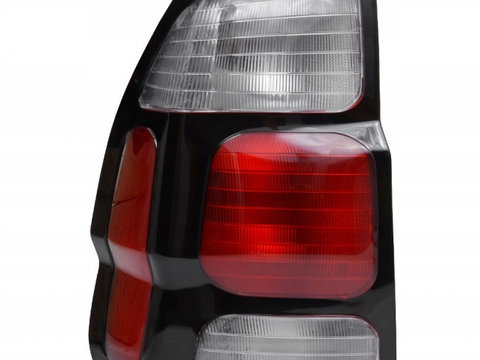 Stop spate lampa MITSUBISHI PAJERO/MONTERO SPORT (K90), 06.2004-12.2007, partea stanga, TYC, tip bec P21/5W+tip bec P21W+PY21W, lucas alb, cu prize bec