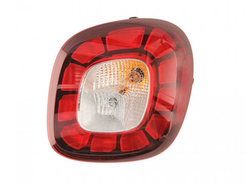 Stop spate lampa Smart FORFOUR (W453), 11.2014-, FORTWO 2014-, partea Dreapta, cu suport bec, tip bec LED+P21W+PY21W, Farba