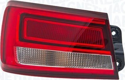 Stop spate Lampa spate Stanga extern se potrivește. AUDI A3 04.12- AUDI A3 (8VS, 8VM), Limousine, 05.2013 - Magneti Marelli 714081680103