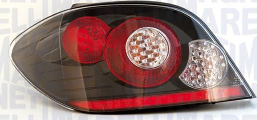 Stop spate Lampa spate Stanga P21W negru se potrivește. PEUGEOT 307 307-KOMBI 08.00-12.12 PEUGEOT 307 (3A/C), Hatchback, 08.2000 - 12.2012 Magneti Marelli 714025700706