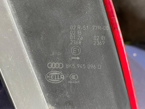 Stop stanga /dreapta Audi A4 B8 sedan cod piesa 8K5945096D / 8K5945095D