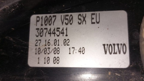 Stop stanga Volvo V50 2007- 2012 Cod: 30